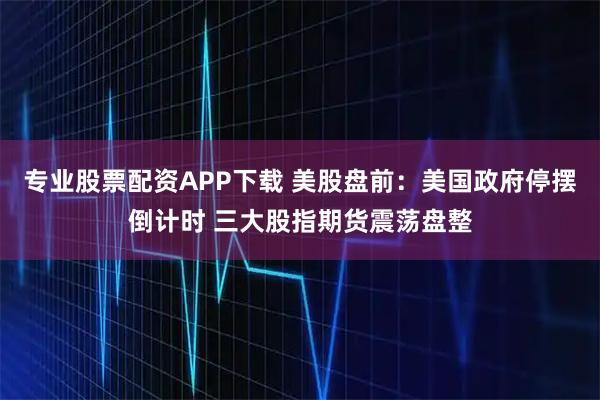 专业股票配资APP下载 美股盘前：美国政府停摆倒计时 三大股指期货震荡盘整